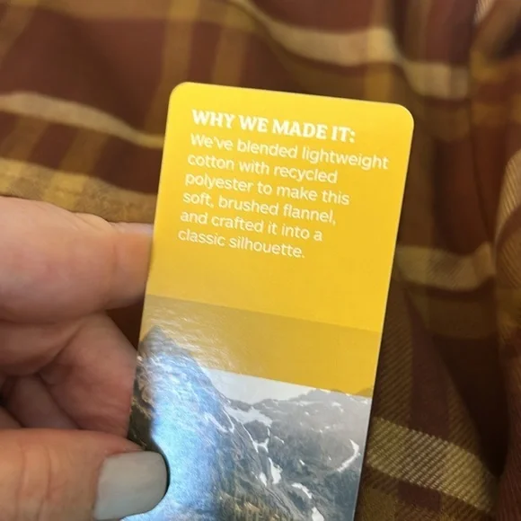 Marmot Mountain Works Fairfax Novelty Lightweight Flannel LS Chocolate Plaid M - Picture 10 of 14